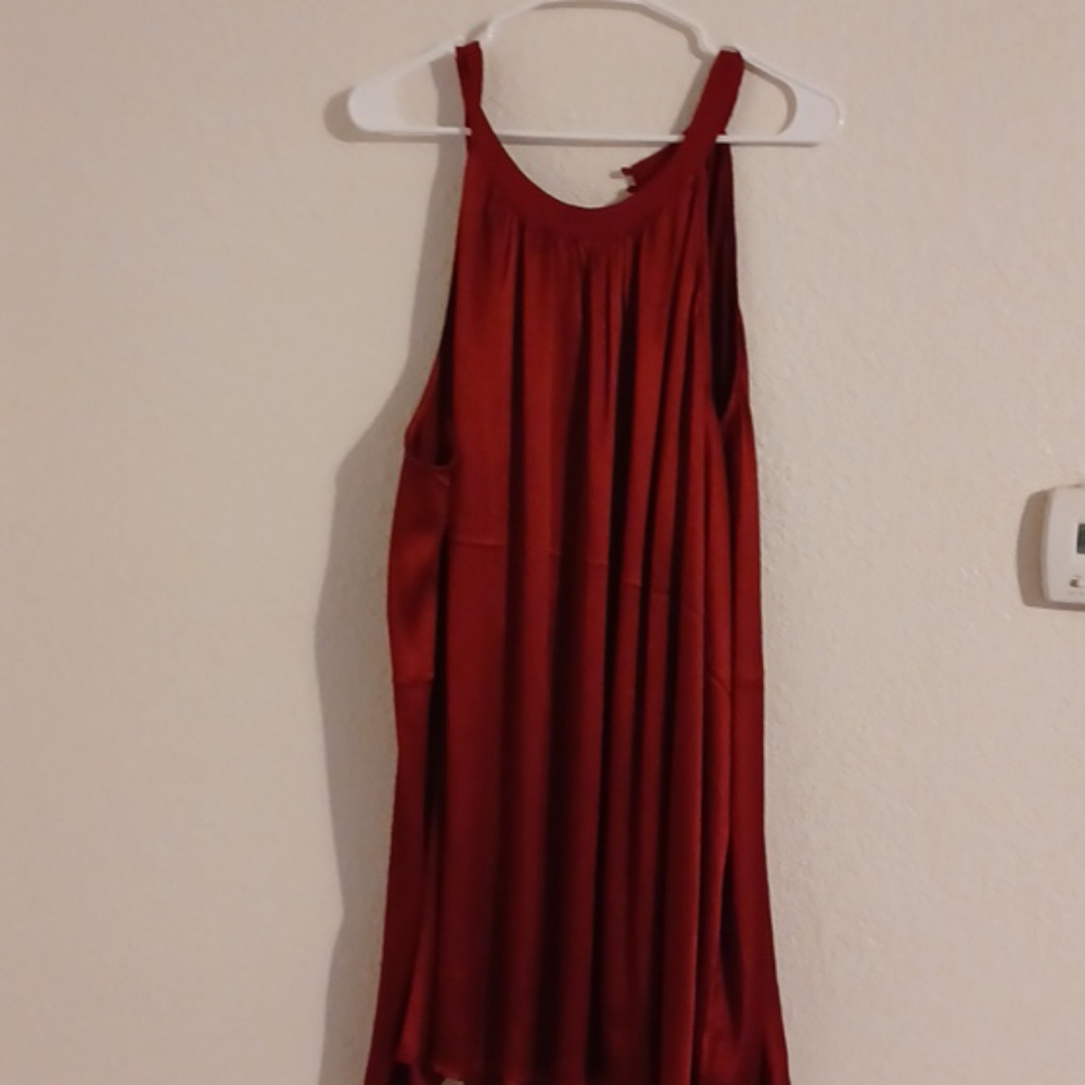 Dark Red Top